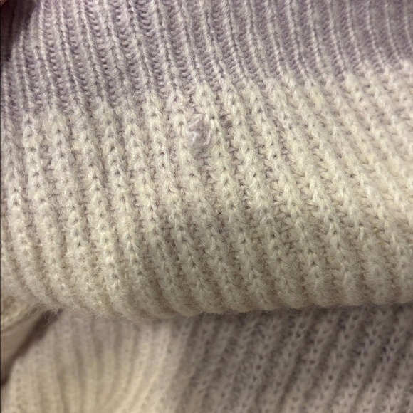 b.young Lavender and Cream Knit Sweater - Picture 11 of 11
